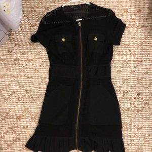 Armani exchange black dress